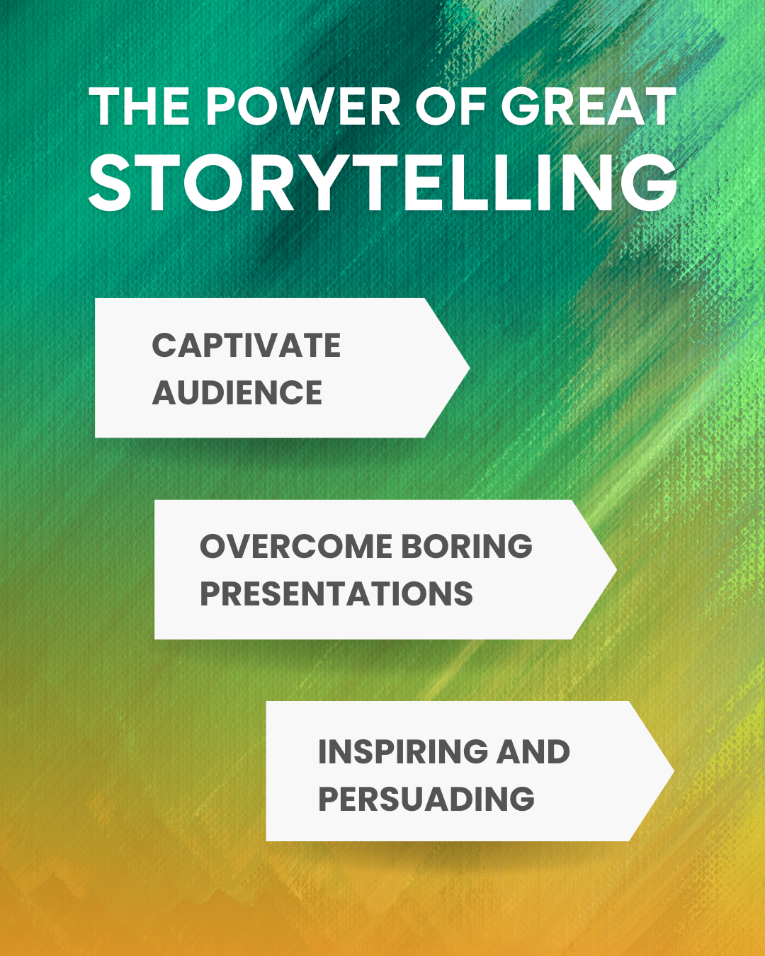 Entice Your Audience & Slay Speech Anxiety: The Art of Storytelling in ...