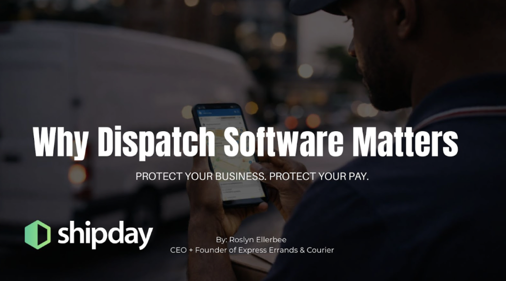 dispatch software for courier business